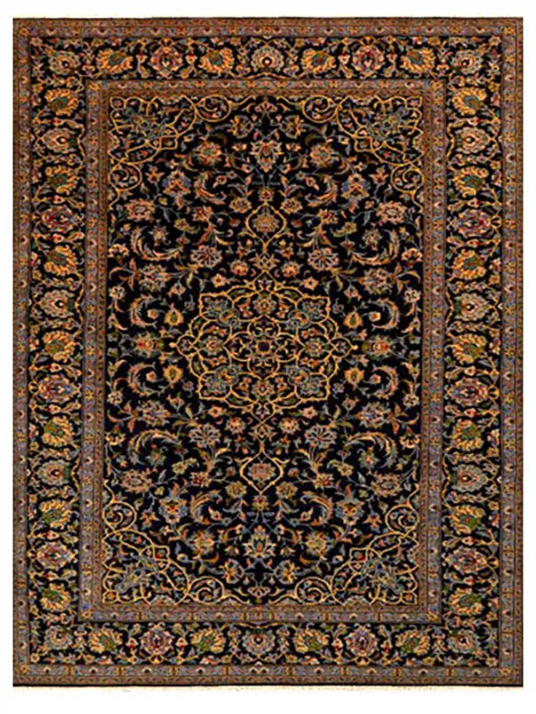 Иранский ковёр из шерсти (00-472/370x242)