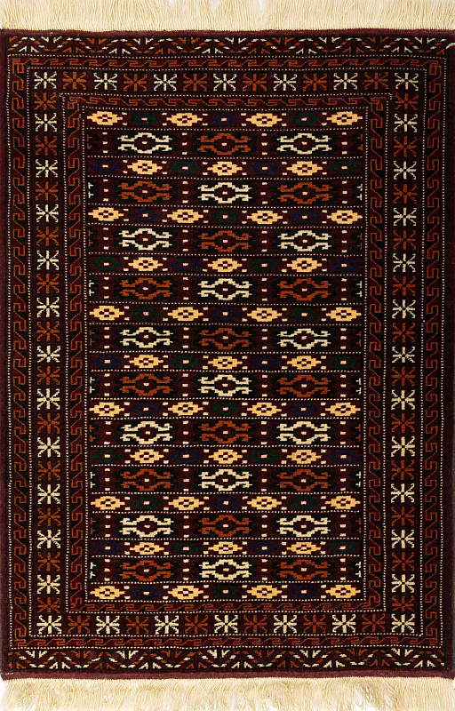 Иранский ковёр из шерсти (13-48413 /120x83)