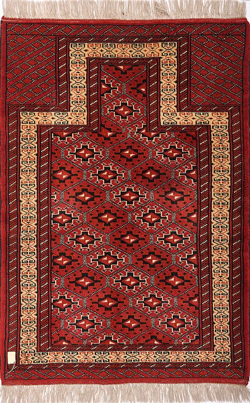 Иранский ковёр из шерсти  (13-49413 /116x82)