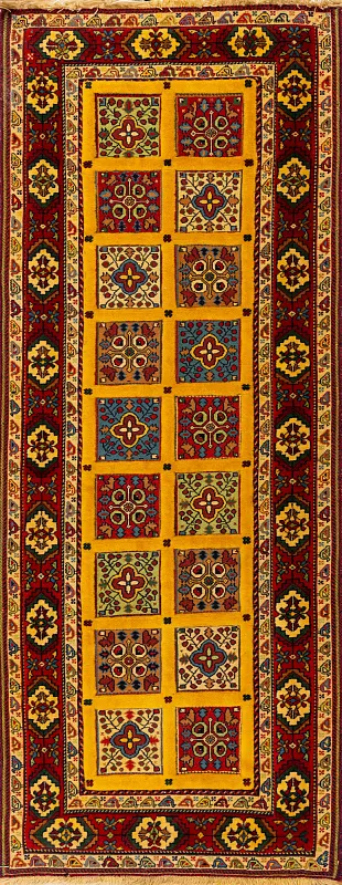 Иранский ковёр из шерсти (13-08513/245x92)