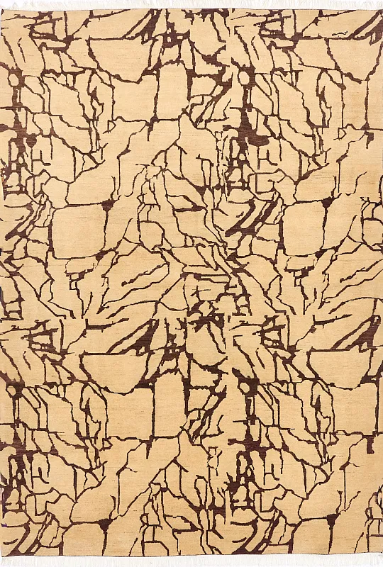 Иранский ковёр из шерсти (12-693/396x280)