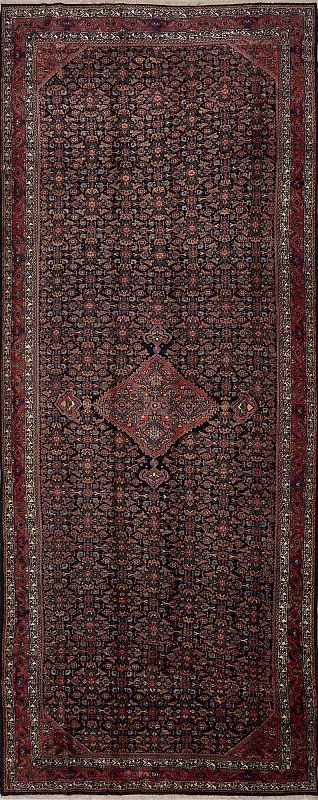 Иранский ковёр из шерсти (17-KILIM/550x218)
