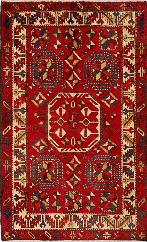 Иранский ковёр из шерсти (17-1301022716 /115x72)