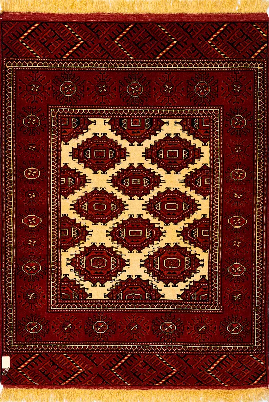 Иранский ковёр из шерсти (13-47313/120x86)