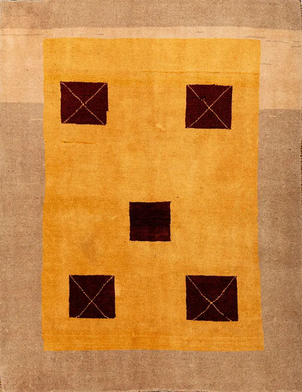 Иранский ковёр из шерсти (07-211/185x143)