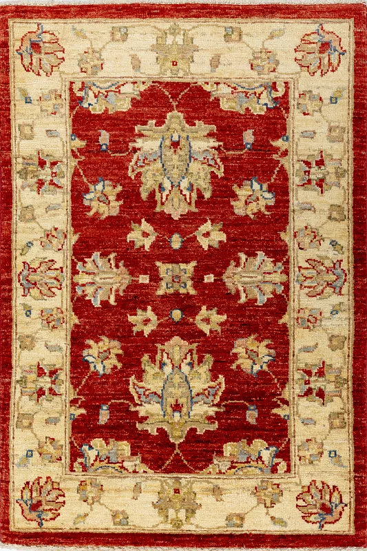 Индийский ковёр из шерсти (14-3092/92x63)