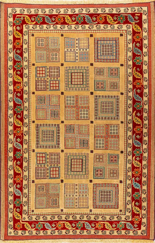 Иранский ковёр из шерсти  (17-01207009913/172x112) 