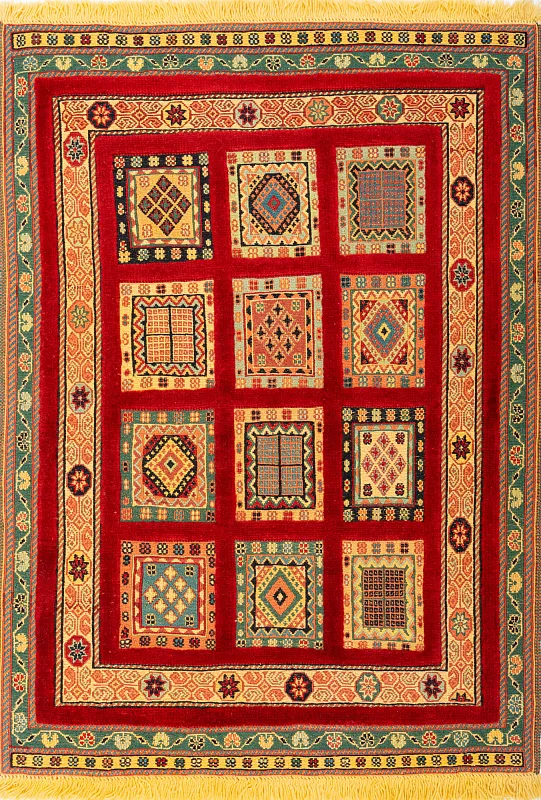 Иранский ковёр из шерсти  (13-291/124x89) 
