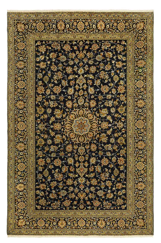 Иранский ковёр из шерсти (00-1043/400x270)