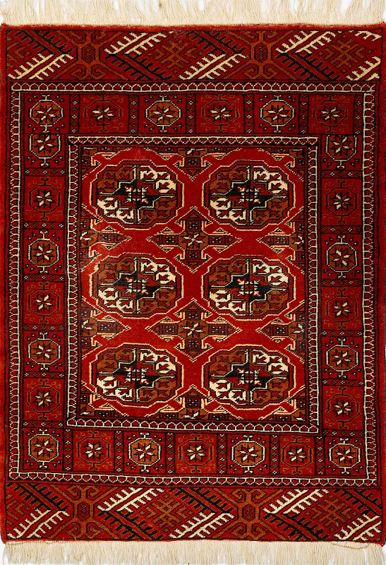 Иранский ковёр из шерсти (13-47713/113x86)