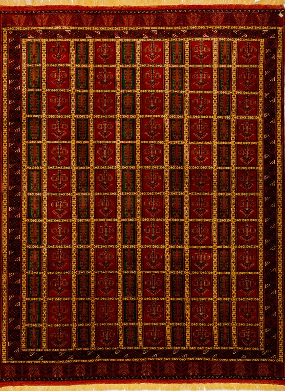 Иранский ковёр из шерсти (13-46413/344x265)