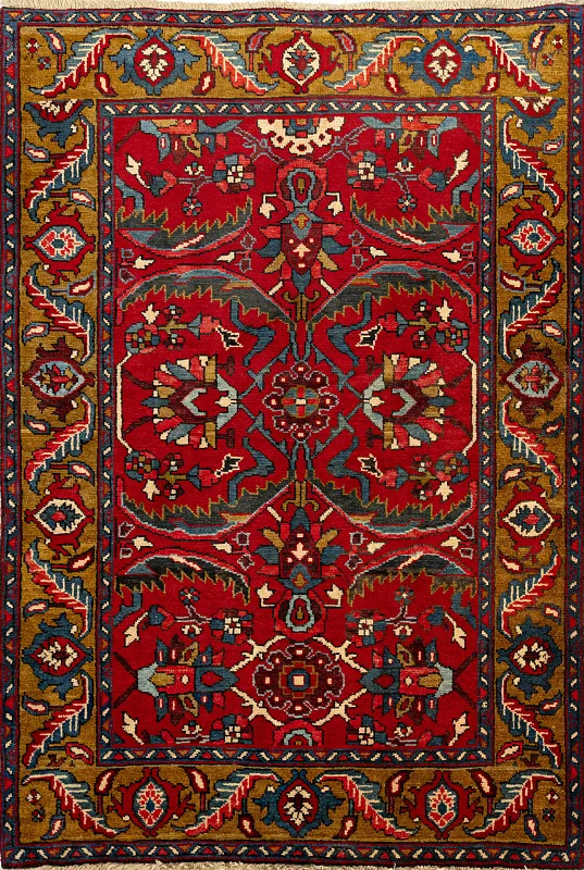 Иранский ковёр из шерсти (17-1301029916 /157x107)