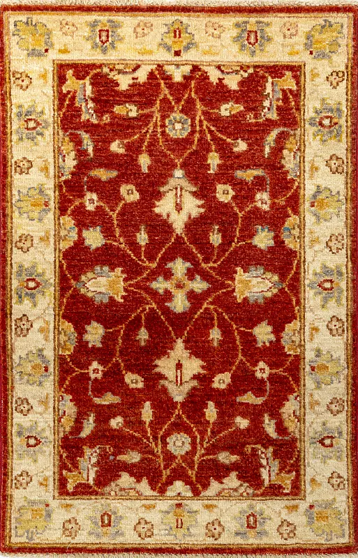 Индийский ковёр из шерсти (14-3085/91x60)