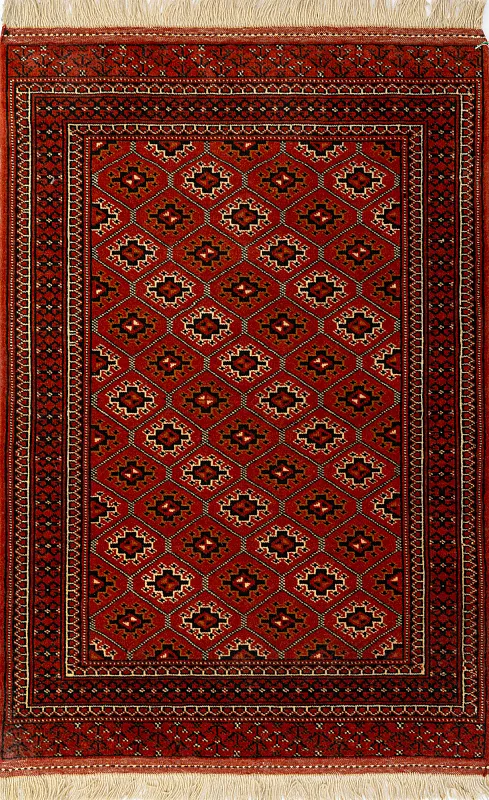 Иранский ковёр из шерсти  (13-49213/128x84)
