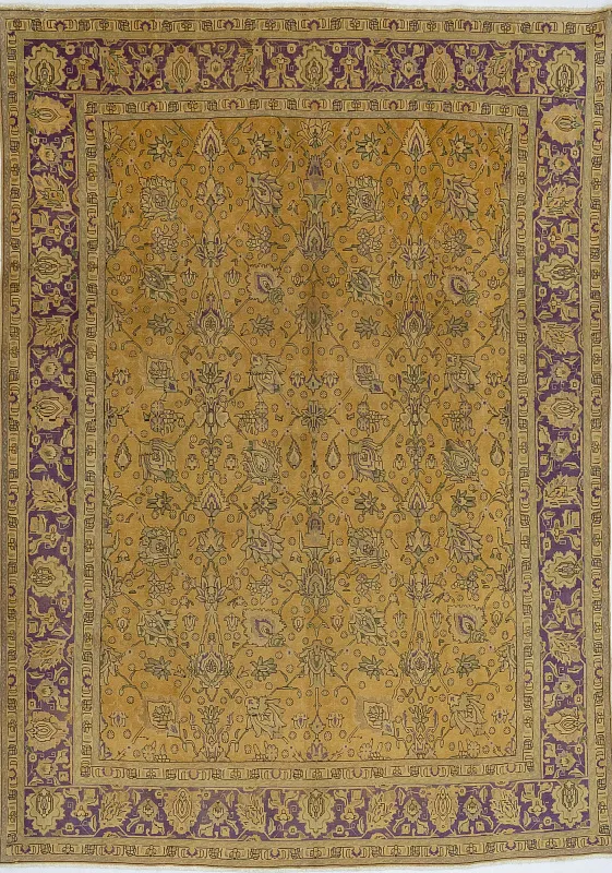 Иранский ковёр из шерсти (07-946/390x295)