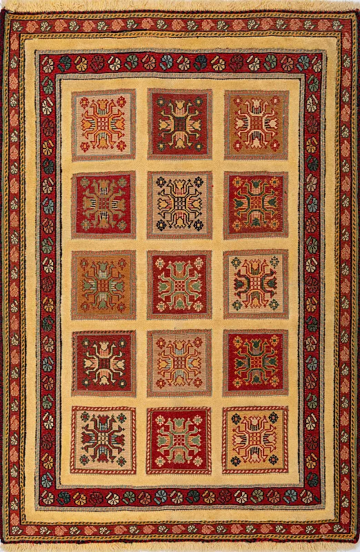 Иранский ковёр из шерсти  (17-01204007713/123x85)