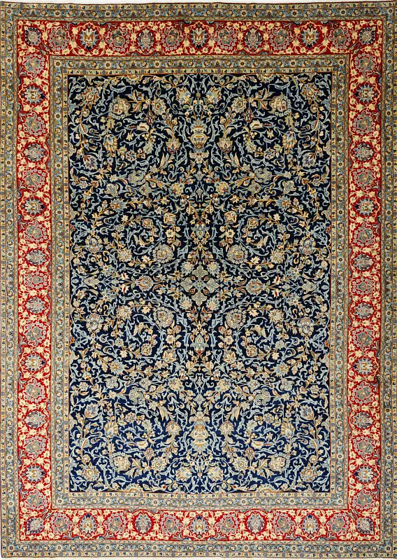 Иранский ковёр из шерсти  (17-012016/420x302)