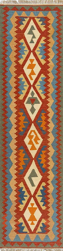 Иранский ковёр из шерсти  (17-0047516/252x65)