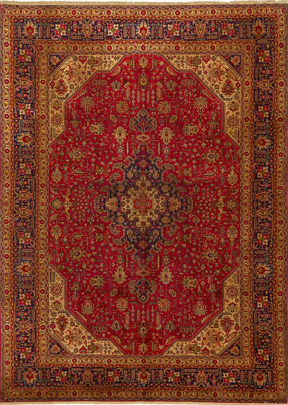 Иранский ковёр из шерсти (17-9019316/350x250)