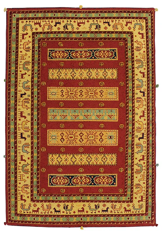 Иранский ковёр из шерсти (12-226/179x125)