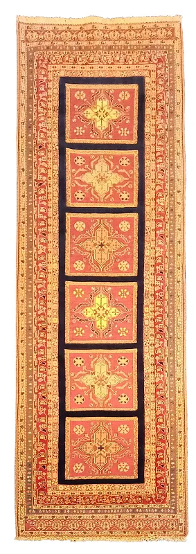 Иранский ковёр из шерсти (15-12113/349x88)