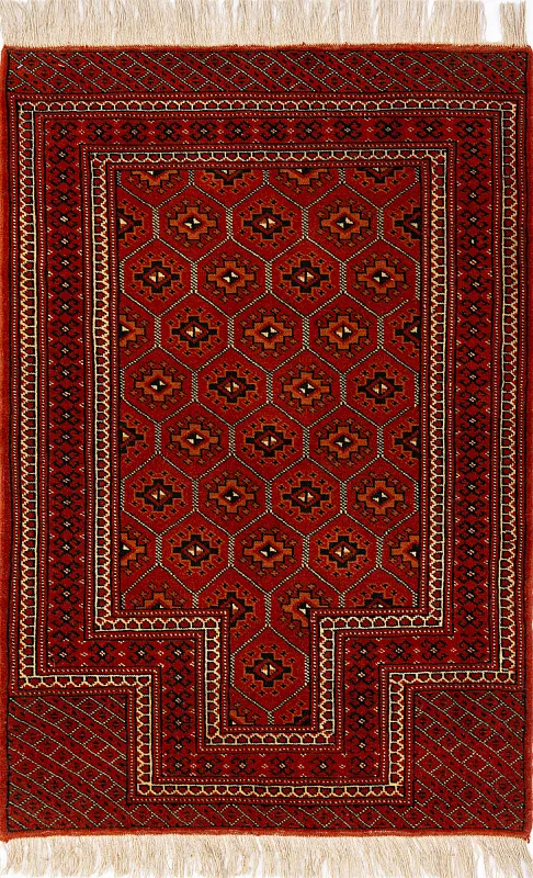 Иранский ковёр из шерсти  (13-49713/125x83)
