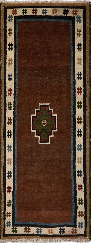 Иранский ковёр из шерсти (13-523 /215x80)