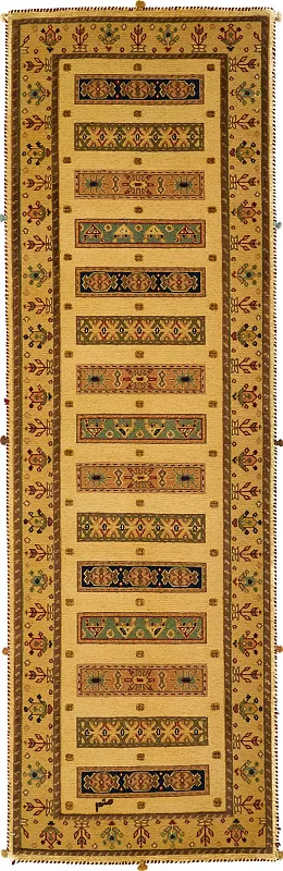 Иранский ковёр из шерсти (12-317/236x74)
