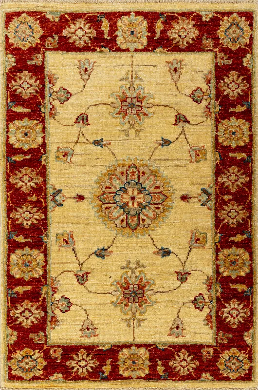Индийский ковёр из шерсти (14-3096/96x62)