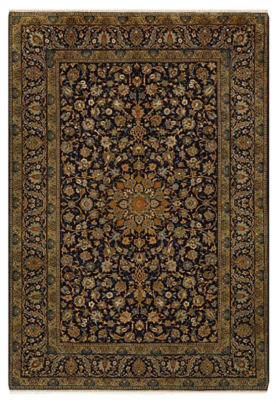 Иранский ковёр из шерсти (00-1089/347x247)