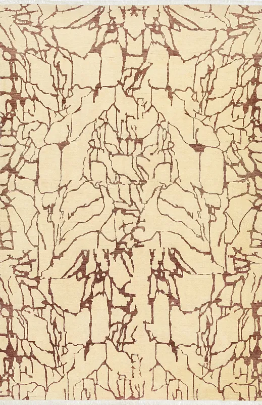 Иранский ковёр из шерсти (12-910/400x280)