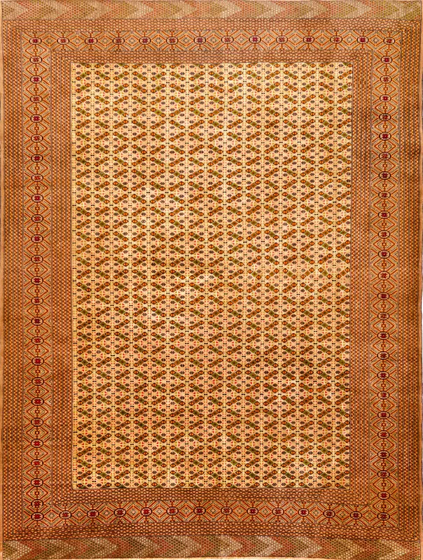 Иранский ковёр из шерсти (17-9013516 /337x256)