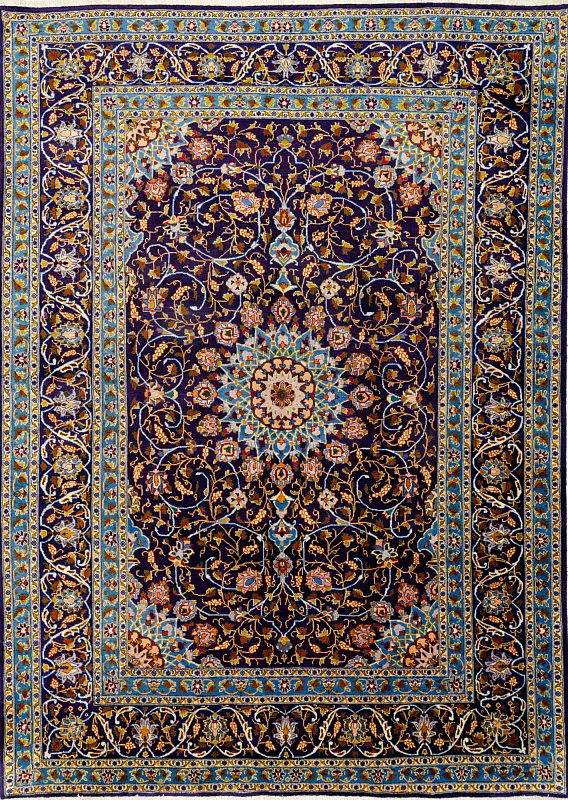 Иранский ковёр из шерсти (00-451/335x242)