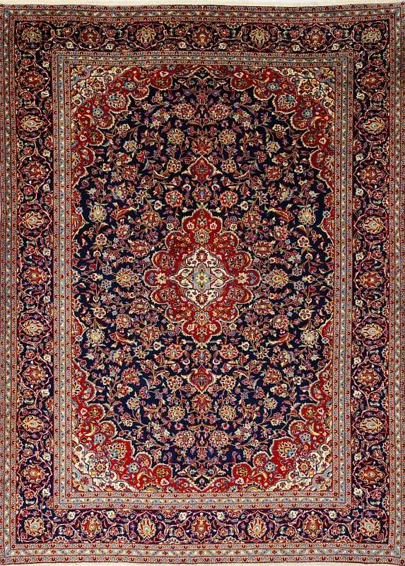 Иранский ковёр из шерсти (00-1046/405x298)