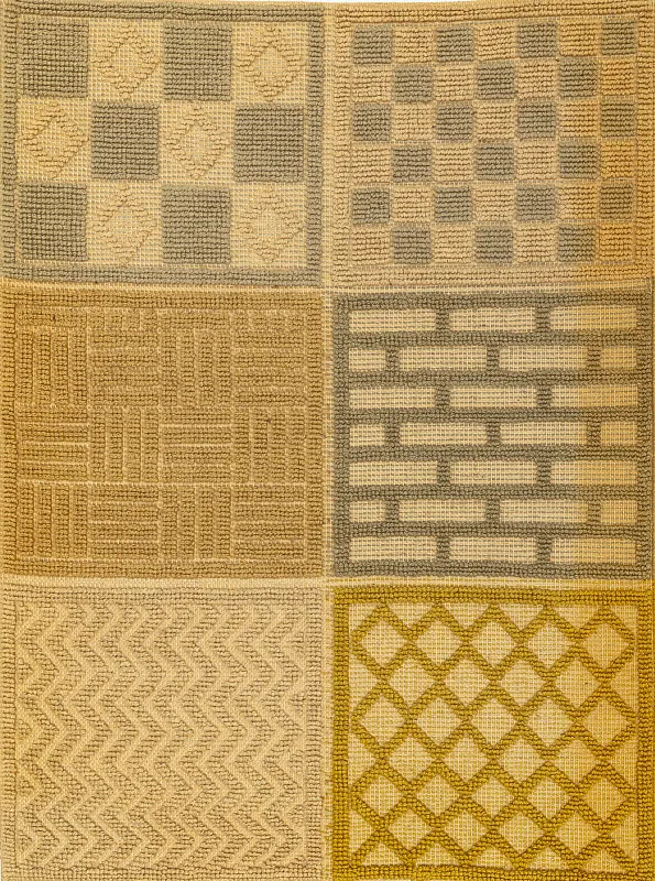 Индийский ковёр из шерсти (14-3738/163x120)