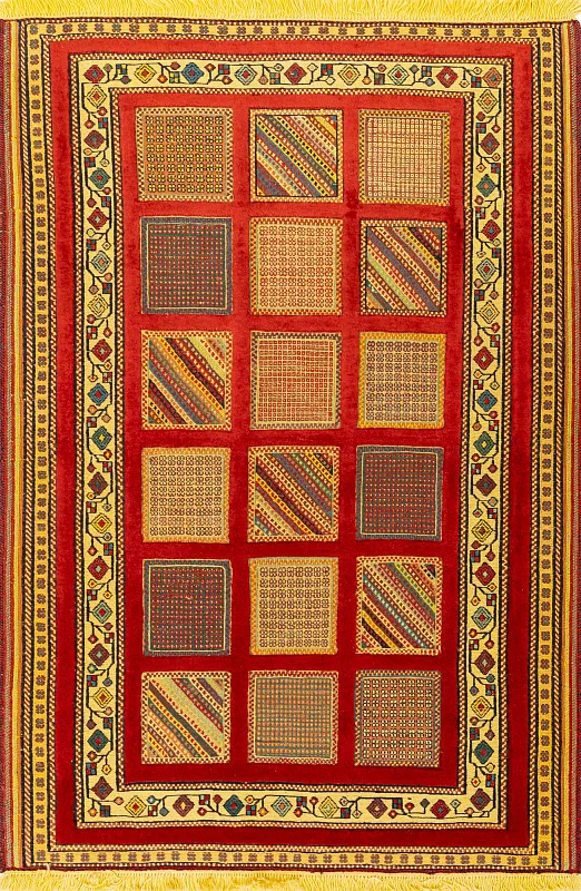Иранский ковёр из шерсти  (13-299/161x110) 