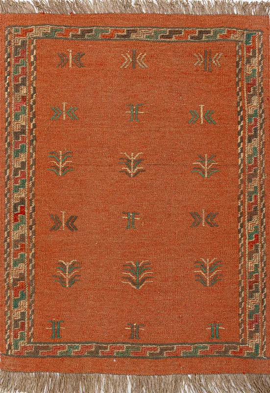 Иранский ковёр из шерсти  (17-01270052316/85x65)