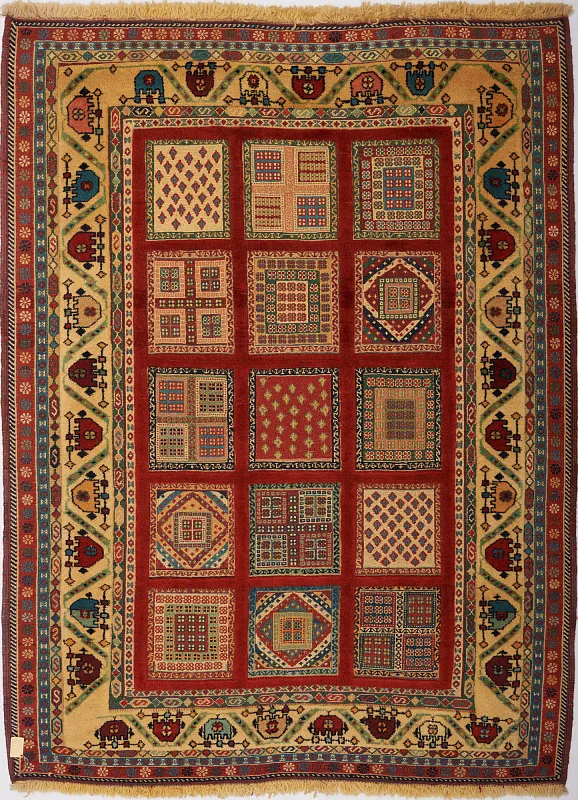 Иранский ковёр из шерсти (13-08313/152x109)