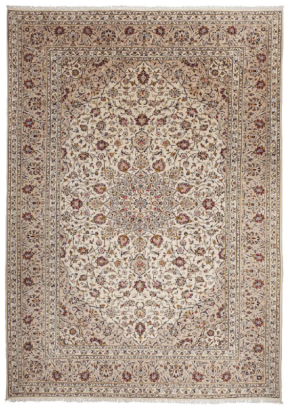 Иранский ковёр из шерсти (00-1152/345x243)