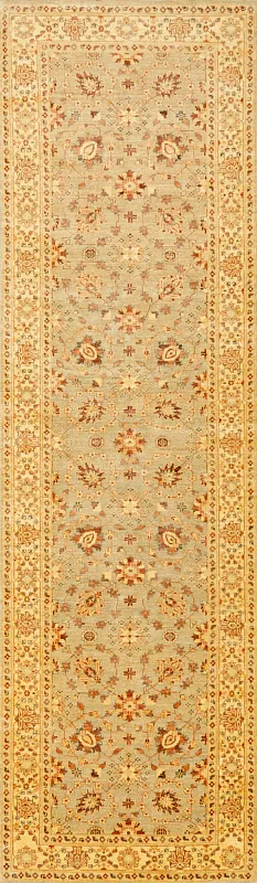 Индийский ковёр из шерсти (14-3063/413x121)