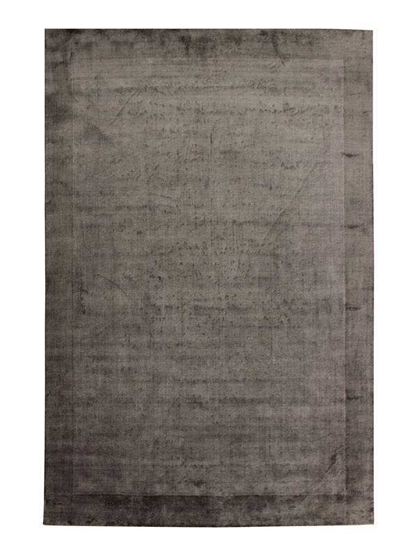 Индийский ковёр из арт-шёлка (22-MDGREY/border/300x200)