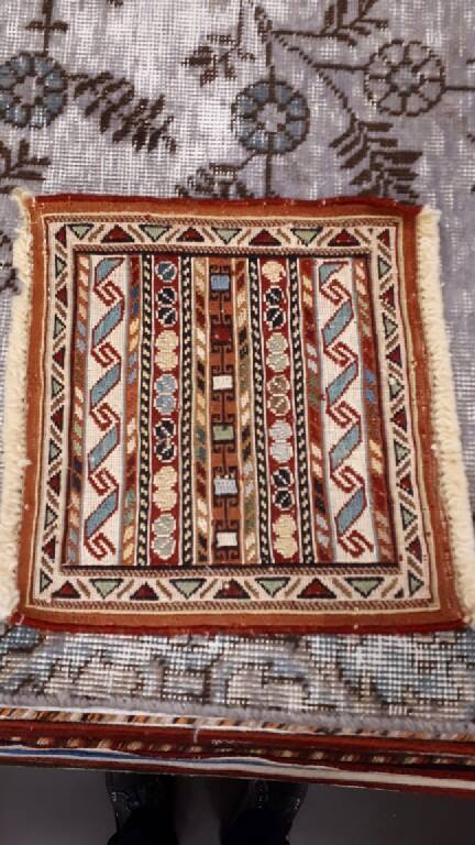 Иранский ковёр из шерсти  (15-18513/31x29) 