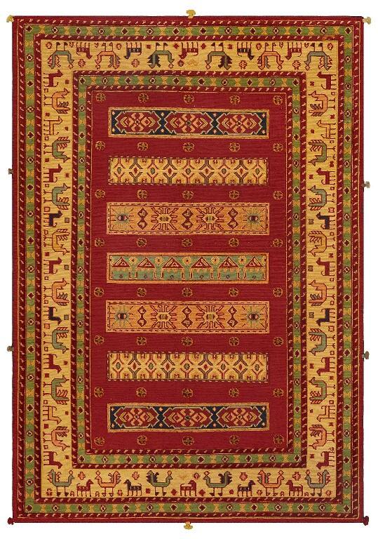 Иранский ковёр из шерсти (12-221/176x122)