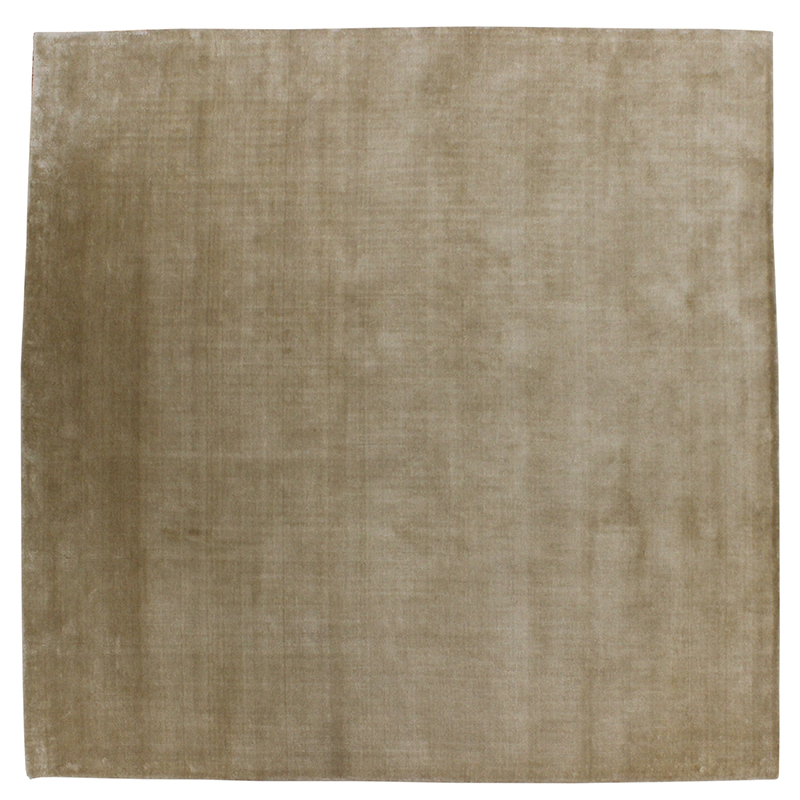 Индийский ковёр из арт-шёлка (22-BEIGE/150x150)