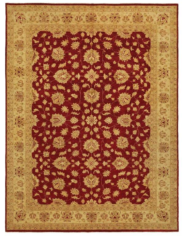 Индийский ковёр из шерсти (14-3142/406x305)