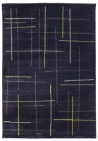 Турецкий ковёр из вискозы (W2575_T71_54/D.Blue/Grey/)