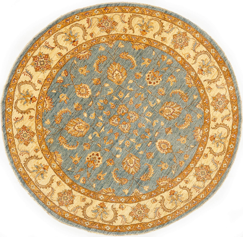 Индийский ковёр из шерсти (14-3118/200x200)