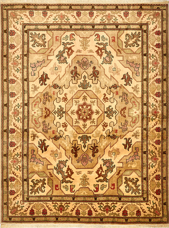 Иранский ковёр из шерсти (06-161/319x245)