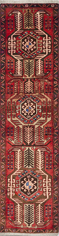 Иранский ковёр из шерсти  (06-301/290x70)