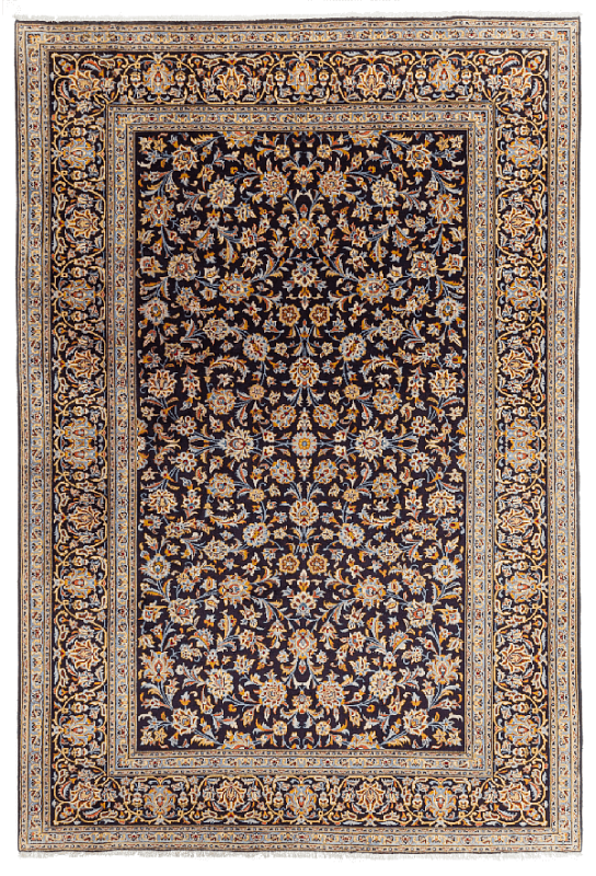 Иранский ковёр из шерсти (00-1110/350x236)